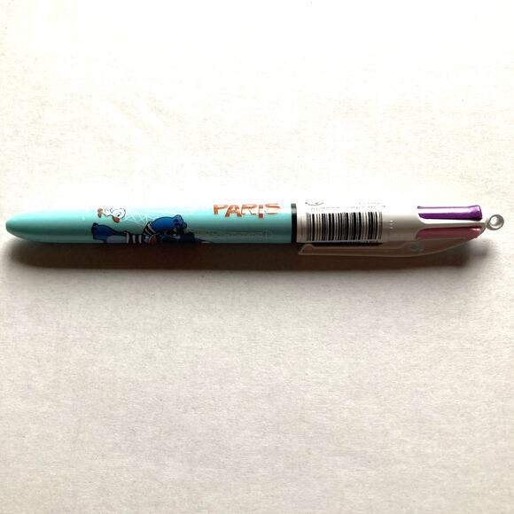Disneyland Paris Stitch Multicolour Pen (4 colours) NEW - never been used - Picture 1 of 11